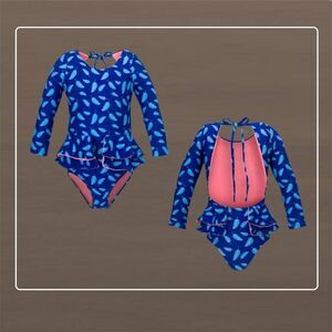 Mola Mola size 12 Girls One Piece Bathing Suit